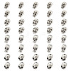 40Pcs 4 Styles Halloween Theme Tibetan Style Alloy Beads FIND-HY0003-85-1