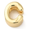 Rack Plating Brass Slide Charms KK-M254-15G-C-1