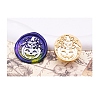 Halloween Series Wax Seal Brass Stamp Heads AJEW-M039-01U-1