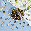 200 Sets 4 Colors Iron Grommet Eyelet Findings SCRA-GF0001-10A-02-3