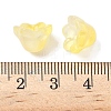 Transparent Glass Beads Caps GLAA-B028-01F-3