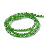 Imitation Jade Glass Beads Strands EGLA-A034-T2mm-MB11-3