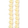 Synthetic Coral Carved Beads Strands CORA-B001-01A-1