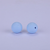 Round Silicone Focal Beads SI-JX0046A-86-2