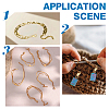 30Pcs 3 Styles Brass & 304 Stainless Steel Jump Rings FIND-ME0001-80-4