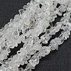 Natural Quartz Crystal Beads Strands X-G-P332-43-1