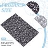 Flower Pattern Cotton Fabric DIY-WH0671-238B-2