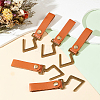 PU Leather Hook Hangers HJEW-WH0028-91A-4