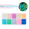 130G 10 Colors Luminous Bubble Beads SEED-OC0001-07-2