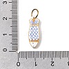 Printing 304 Stainless Steel Pendants LS-STAS-K304-13B-G-3