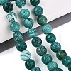 Dyed Natural Agate Beads Strands G-Q606-45A-02-1