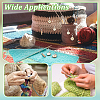 30Pcs 3 Styles Wood Pendant Locking Stitch Markers HJEW-NB00321-5