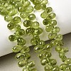 Natural Peridot Beads Strands G-NH0070-A02-01-1