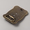 Tibetan Style Zinc Alloy Smooth Buckles FIND-WH0139-276AB-2