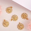 5Pcs Brass Pendants KK-SZ0004-39-4