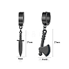 Stainless Steel Sword Axe Pendant Set for Women MV2070-1-1