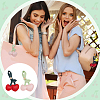 2Pcs 2 Colors PU Leather Pendant Decorations FIND-NB0005-31-5