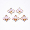 Chinese Style Alloy Enamel Pendants ENAM-N054-026B-1