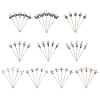 50Pcs 10 Style Garden Theme Iron Head Pins DIY-AB00028-1