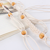 3 Styles Wood Beads WOOD-AN0001-02-6