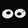 Natural Freshwater Shell Pendants SHEL-T020-45B-2