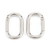 Zinc Alloy Spring Gate Rings X-PALLOY-L233-07B-P-2