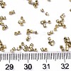 11/0 Grade A Glass Seed Beads X-SEED-S030-1207-4