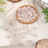 50Pcs Transparent Acrylic Beads MACR-TADJ0001-01C-5