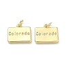 Brass Pendants KK-D229-22E-G-1