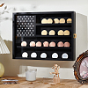 Wooden Wall Mounted Medal Display Cases with Acrylic Visible Window ODIS-WH0078-24-5