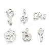 Non-Tarnish 201 Stainless Steel Charms STAS-R118-03-1