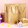 Paper Wave Point Glitter Powder Carry Storage Tote Bags ABAG-TAC0035-15C-7