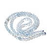 Natural Aquamarine Beads Strands G-F509-02-4mm-4