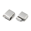 316 Surgical Stainless Steel Magnetic Clasps with Glue-in Ends STAS-F269-02P-01A-2
