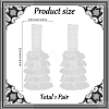 Polyester Ruffle Layered Patchwork Leg Sleeves AJEW-WH20042-75D-2