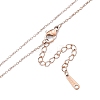 304 Stainless Steel Cable Chains Necklace for Men Women LS-NJEW-N050-A03-R12-2