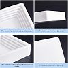 Gesso Jewelry Dish DJEW-WH0037-89-4