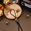 4Pcs Brass European Beads KK-FH0008-27B-AG-5