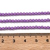 Synthetic Lepidolite/Purple Mica Beads Strands LS-G-G823-16-3mm-01-3