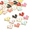 18Pcs 9 Colors Alloy Acrylic Connector Charms FIND-FS0004-33-3