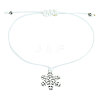 Christmas Adjustable Alloy Charm Bracelets FS-WG3582F-01-1