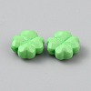 Opaque Acrylic Beads SACR-WH0011-23-2