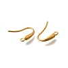 304 Stainless Steel Earring Hooks STAS-D310-01G-05-2