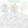 Unicraftale 100Pcs 316 Stainless Steel Earring Hooks STAS-UN0054-46-5