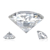 Brilliant Round Cut Moissanite Loose Stones Cabochons RGLA-F081-01F-1