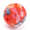 Round Lampwork Beads LAMP-H059-A05-3