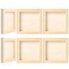 DIY Children Wood Decoration Clay Picture Frame WOOD-WH20008-07G-1
