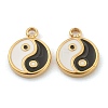 Fashion 304 Stainless Steel Enamel Charms STAS-Z009-10G-1