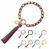Chain Link Wristlet Keychain HJEW-SW00013-09-1