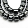 Grade AA Non-magnetic Synthetic Hematite Column Beads Strands X-G-F161-06E-1